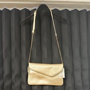 Urban Expressions Gold Crossbody Bag